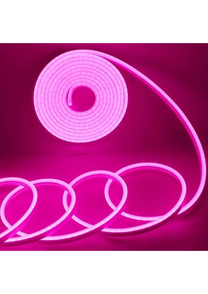 Neon Hortum Işık Led Şerit Aydınlatma 220 Volt Fiş Dahil