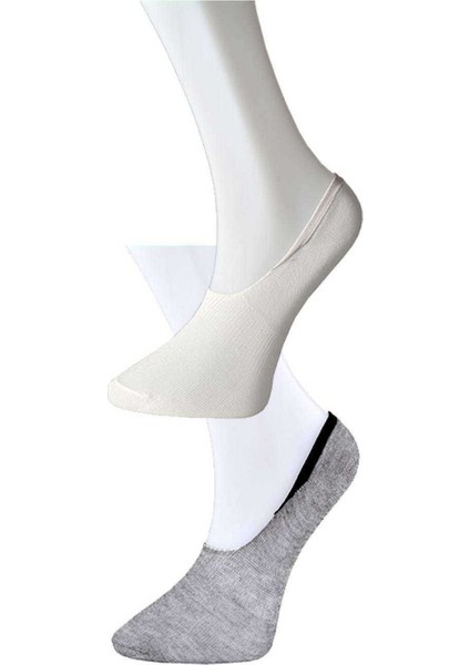Gri ve Beyaz Kadın Babet Çorap 15 çift fiyatları