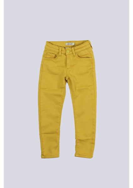 Kız Çocuk Slim Fit Örme Pantolon