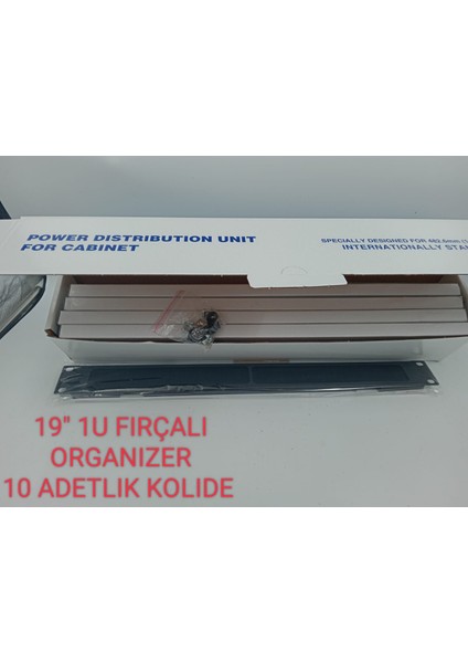 1u Fırçalı Organizer(10 Adet)