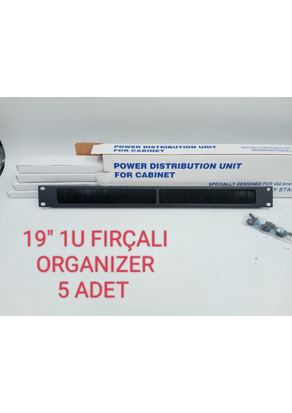 1u Fırçalı Organizer(5 Adet)