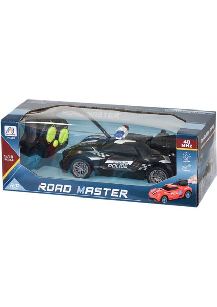 338-30A Kumandalı Duman Atan Polis Arabası 1:18