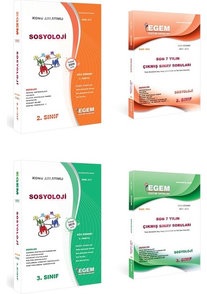 AÖF Açık Öğetim Sosyoloji Güz Dönemi 2 ve 3. Sınıf Konu Anlatımlı Soru ve Çıkmış