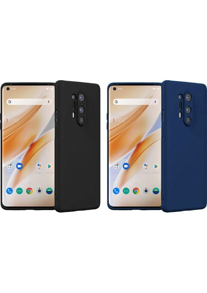 Oneplus 8 Pro Campro Serisi Kamera Korumalı Silikon Kılıf -AL3427