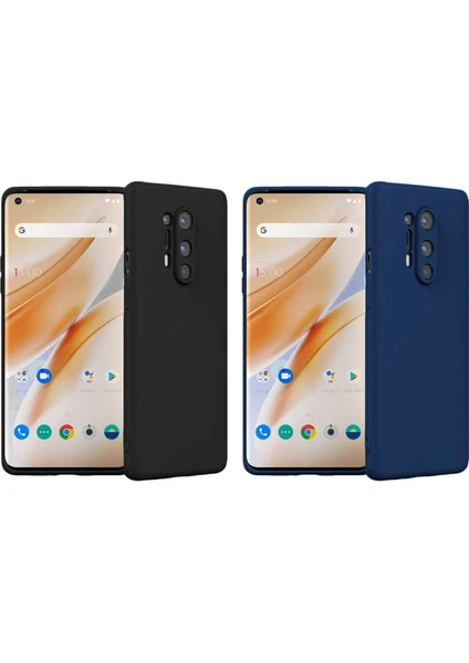 Oneplus 8 Pro Campro Serisi Kamera Korumalı Silikon Kılıf -AL3427