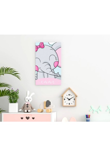 Çocuklara Özel Isimli Bebek Odası Kanvas Tablo 30X50CM, Bebek Odası Dekoru, Bebek Hediyesi, Ev Dekorasyonu-2 modelleri