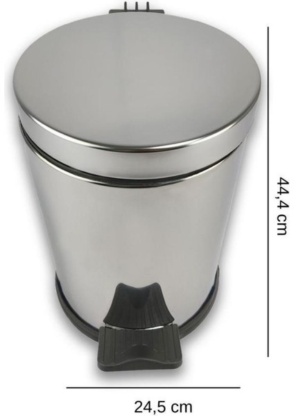 Mutfak Çelik Çöp Kovası 16 Lt - 406 indirimleri