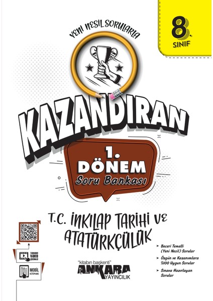 8.Sınıf LGS Kazandıran 1. Dönem Inkılap Soru Bankası