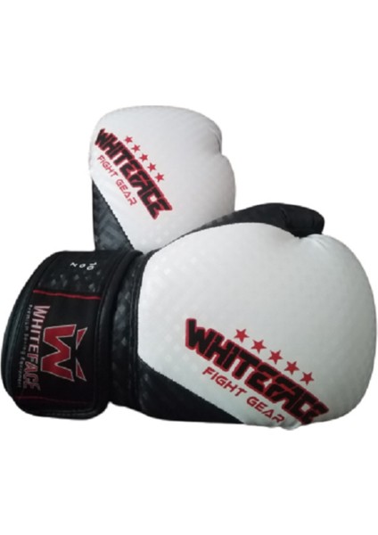 White Face Carbon 2 Boks, Kick Boks, Muay Thai Eldiveni