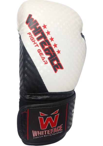 White Face Carbon 2 Boks, Kick Boks, Muay Thai Eldiveni