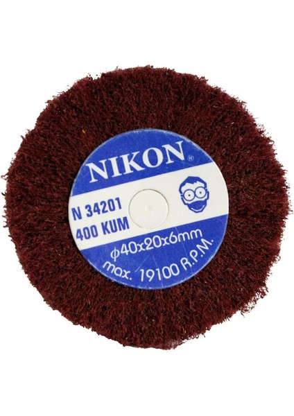 N34201 Saplı Mop Non Woven Zımpara