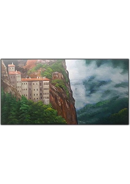 Dağ ve Manzara Güzellikleri Orijinal Yağlı Boya Tablo