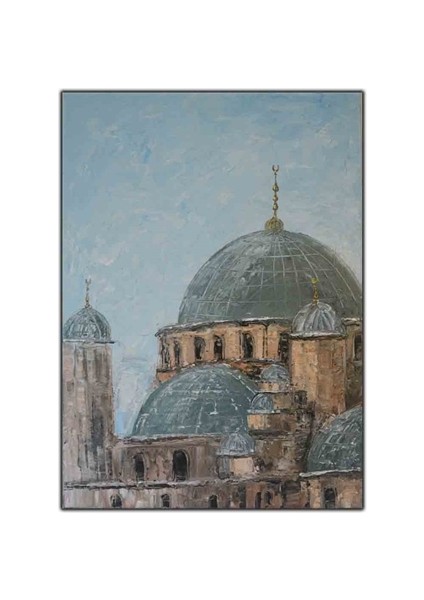 Sultan Ahmet Camii Orijinal Yağlı Boya Tablo