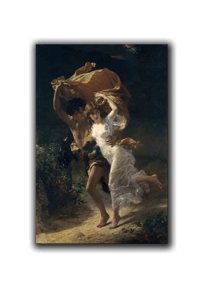 The Storm Pıerreauguste Cot Unlu Kanvas Tablo