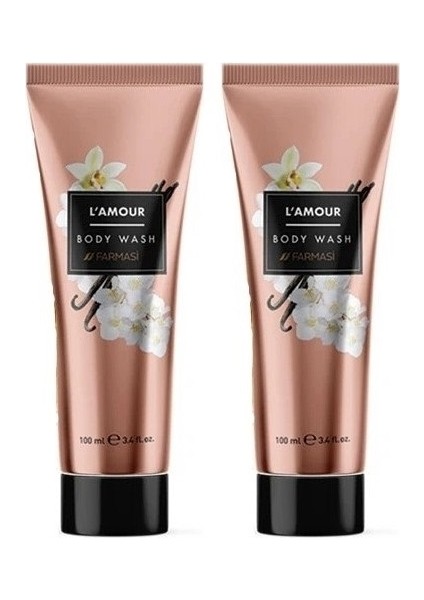 L'amour Duş Jeli - Perfumed Body Wash 2'li Set