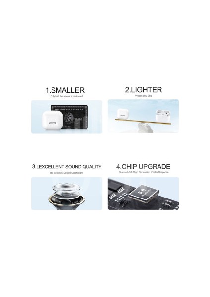 LP40 Livepods Tws Bluetooth 5.0 Siyah Kablosuz Kulaklık Beyaz modelleri