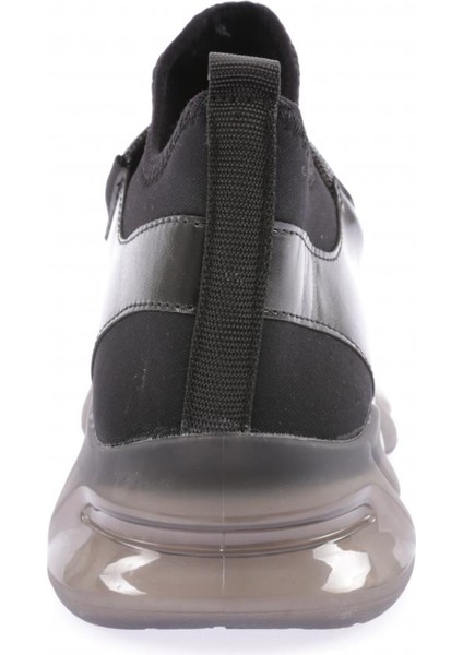 104-23Y Kadin Strech Detayli Silver Taş Bantli Sneakers Ayakkabi fırsatları
