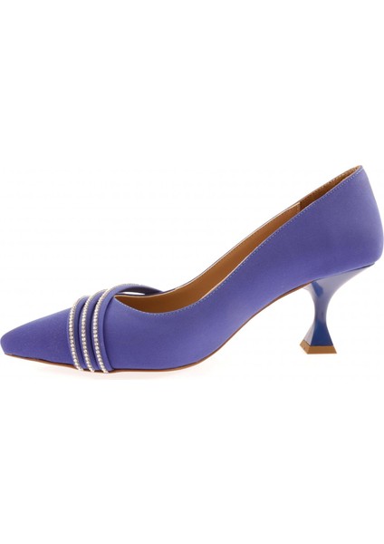 3215-23Y Kadin Sirali Silver Taşli Sivri Burun Kadeh Topuklu Ayakkabi modelleri