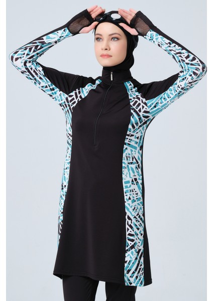 Performans Uzun Kollu Tesettür Mayo indirimleri