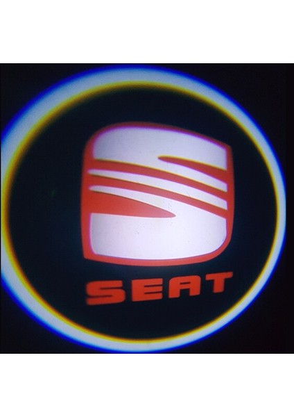 Seat Pilli Kapı Altı LED Hayalet Logo Mesafe Sensörlü 2 Adet