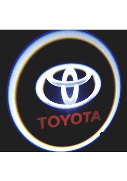Toyota Pilli Kapı Altı LED Hayalet Logo Mesafe Sensörlü 2 Adet fiyatları