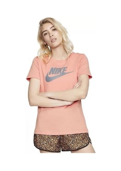 - Logo Baskılı Bayan Tişörtü - BV6169-606