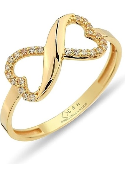 Sonsuzluk Altın Yüzük CGKYZK0099