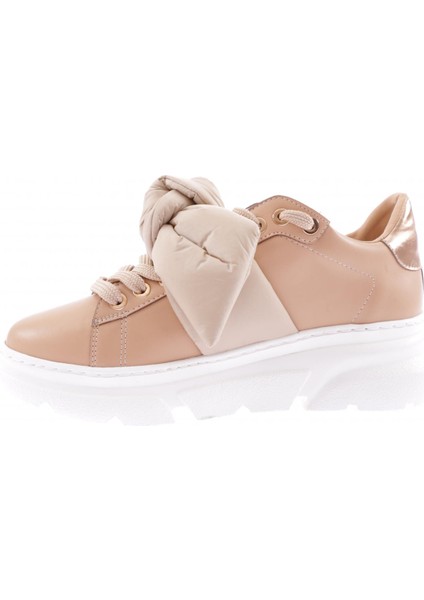 ES853-23Y Kadin Kalin Taban Fiyonklu Sneakers Ayakkabi modelleri