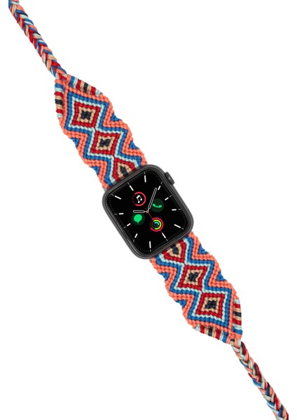 Anatolia Silver 42-44-45-49 mm Apple Watch Braided Band