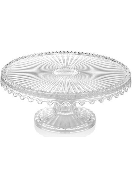 Cam Yuvarlak Sunum Tabağı 21 cm CAM0131