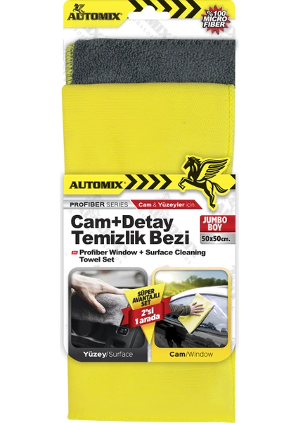 Profiber Cam + Detay  Temizlik Bezi