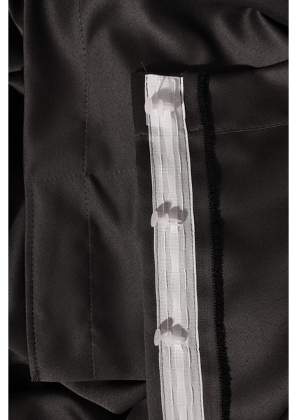 Antrasit Black Out Karartma Projeksiyon Yatak Odası 1-3 Sık Pile Tek Kanat Perde fırsatları