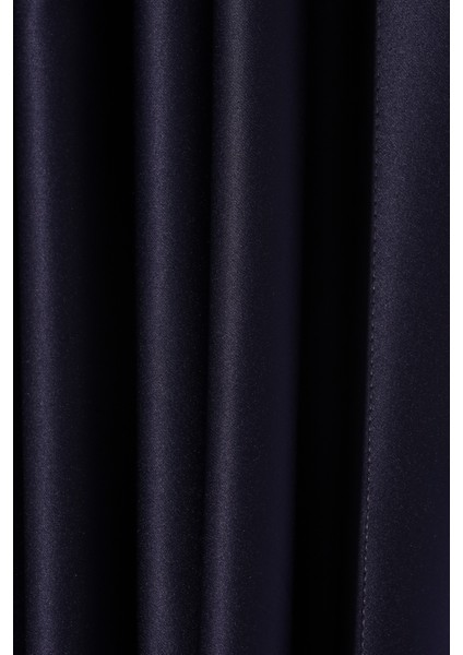 Lacivert Black Out Karartma Projeksiyon Yatak Odası Pilesiz Tek Kanat Perde fırsatları