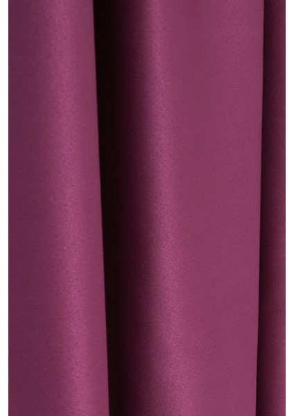 Mürdüm Black Out Karartma Projeksiyon Yatak Odası Pilesiz Tek Kanat Perde modelleri