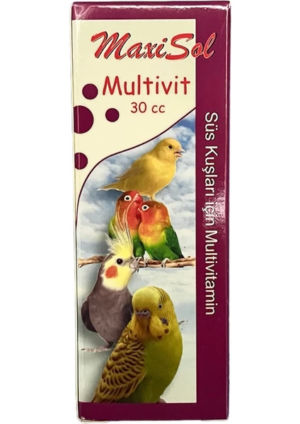 Süs Kuşları Için Multivitamin 30 cc