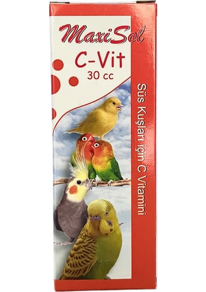 Süs Kuşları Için C Vitamini 30 cc