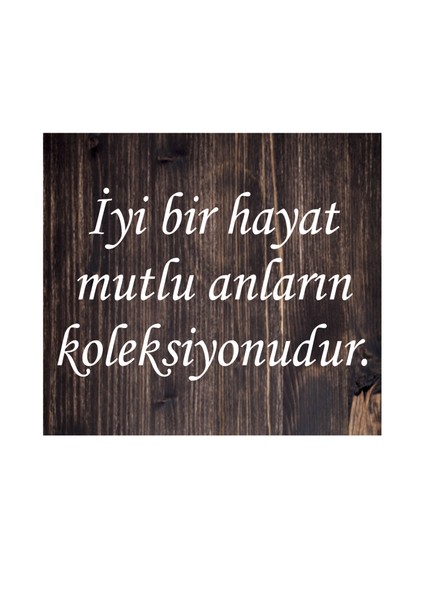 Mutlu Hayat Reçetesi Tablo