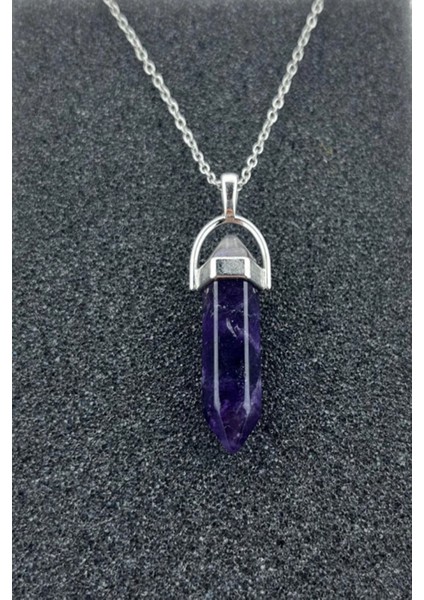 Sertifikalı Doğal Taş Çivi Kolye