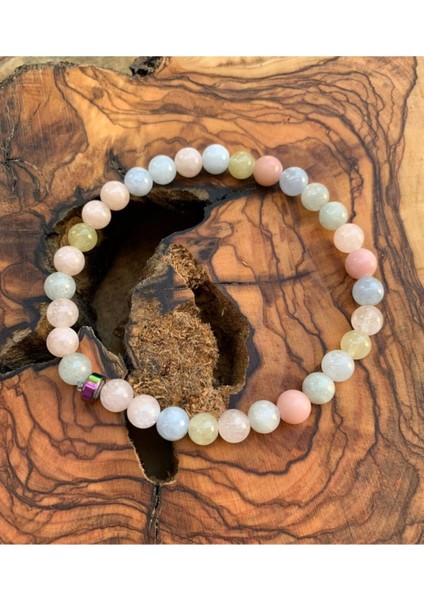 Sertifikalı Aytaşı, Aquamarine ve Helidor Bileklik