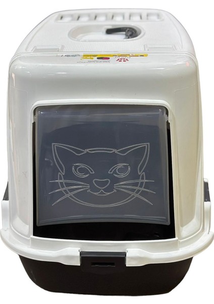 Pet Plast'art Kapalı Kedi Tuvaleti - Filtreli ve Kürek Hediyeli fiyatları