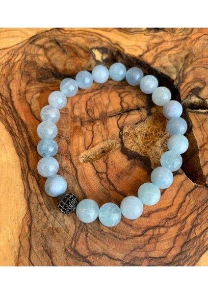 Sertifikalı Akuamarine Bileklik