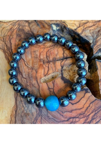 Sertifikalı Hematit Bilekik