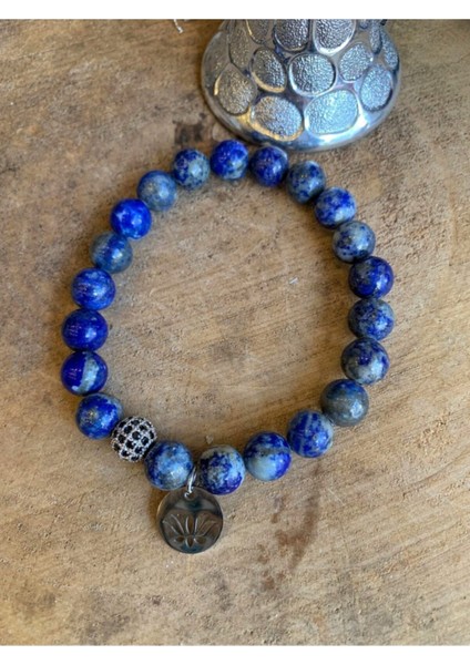 Sertifikalı Lapis Lazuli Bileklik