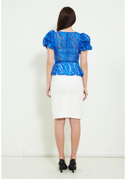 Kadın Dantel Detaylı Etekli Takım modelleri