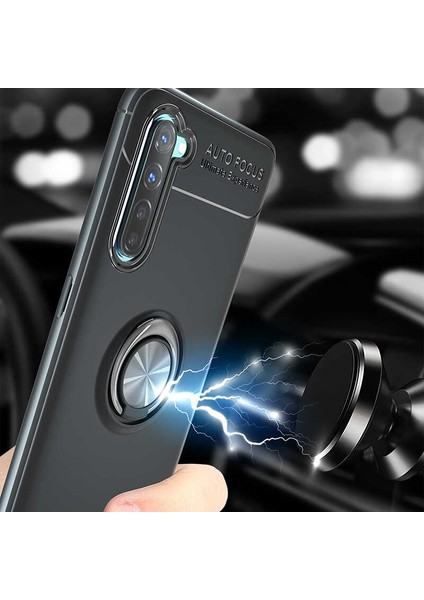 Oppo Reno 3 Kılıf Autofocus Yüzüklü Manyetik Standlı Ravel Slikon Kapak indirimleri