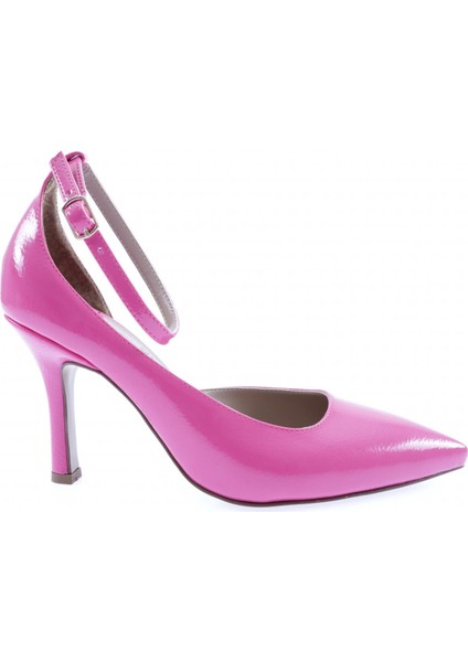 2015-23Y Kadin Bilekten Bağli Ince Topuklu Ayakkabi