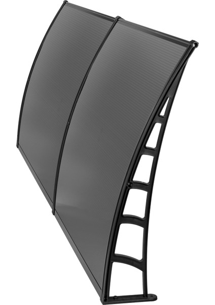 COSMOS Kapı Pencere Üstü Pratik Sundurma 105X240 - Siyah fiyatları
