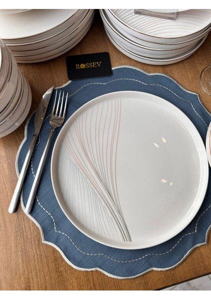 Yemek Takımı Modern Line 24 Parça 6 Kişilik