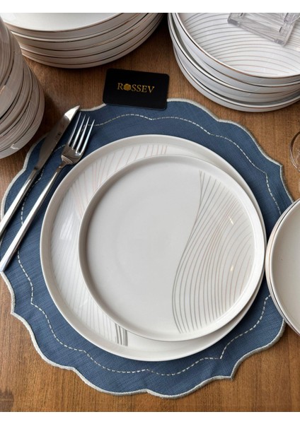 Yemek Takımı Modern Line 24 Parça 6 Kişilik