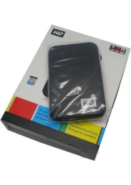 Wd 2.5 Inc USB 2.0 Harddisk Kutusu